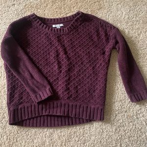 Maroon Sweater American Eagle XS